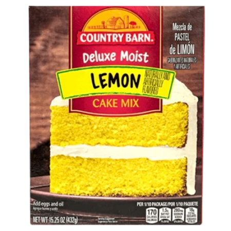 Country Barn Deluxe Lemon Cake Mix Product Image