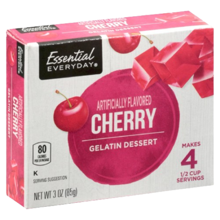 Essential Everyday Gelatin Dessert Cherry Product Image