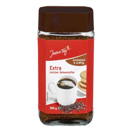 Jeden Tag Instant Coffee Extra Aromatic & Powerful Product Image