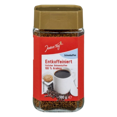 Jeden Tag Instant Coffee Decaffeinated Product Image