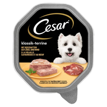 Cesar Classic Chicken &amp; Beef  Dog Paté Product Image
