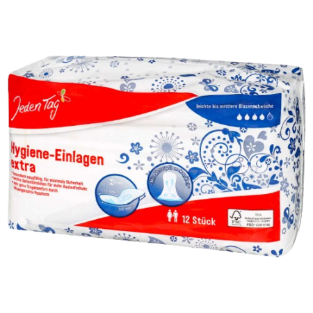 Jeden Tag Hygiene Pads Extra Product Image