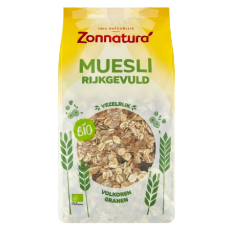 Zonnatura Muesli Rijkgevuld Product Image