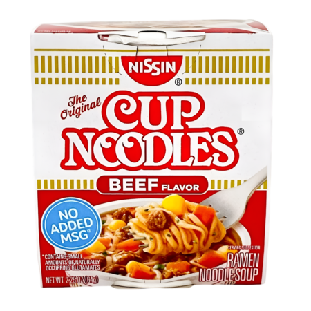 Nissin Cup Noodles Beef Product Image