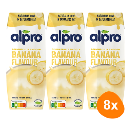 Alpro Soya Milk Banana Product Image