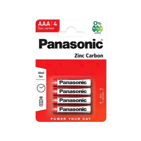 Panasonic Batterijen AAA Zinc Carbon Product Image