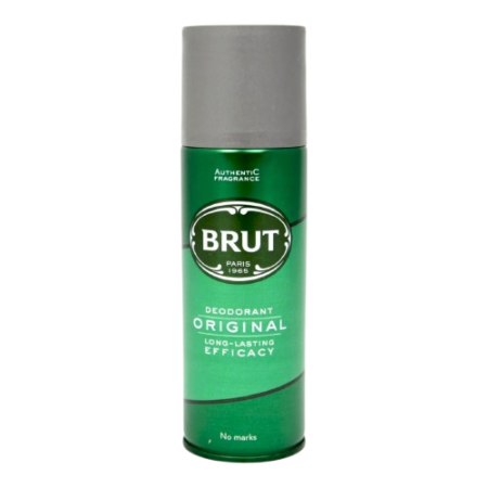 Brut Deodorant Spray Original Product Image