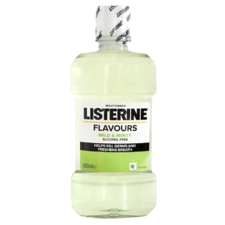 Listerine Mouthwash Mild & Minty Alcohol Free Product Image