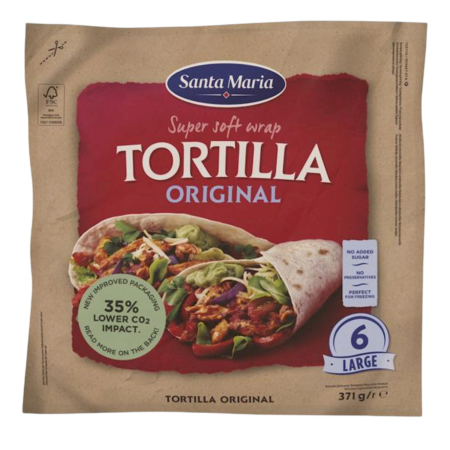 Santa Maria Wrap Tortilla Original Product Image
