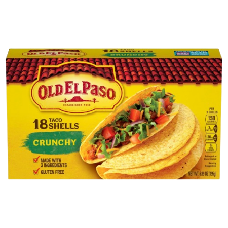 Old El Paso Taco Shells Crunchy Product Image