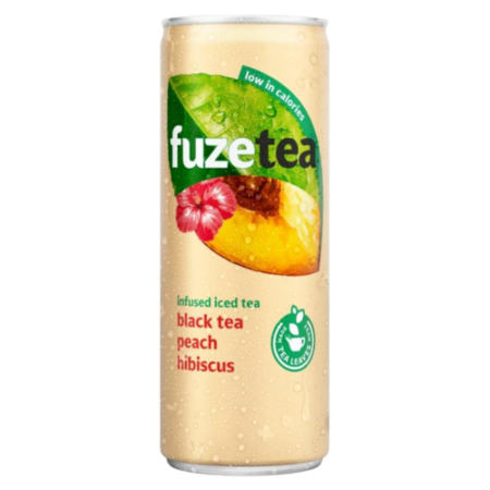 Fuze Tea Infused Black Tea Peach Hibiscus Product Image
