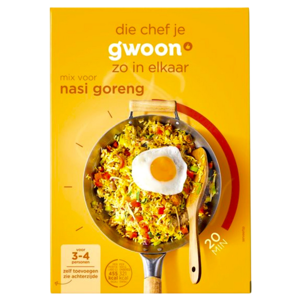 G’woon Kruidenmix Voor Nasi Goreng