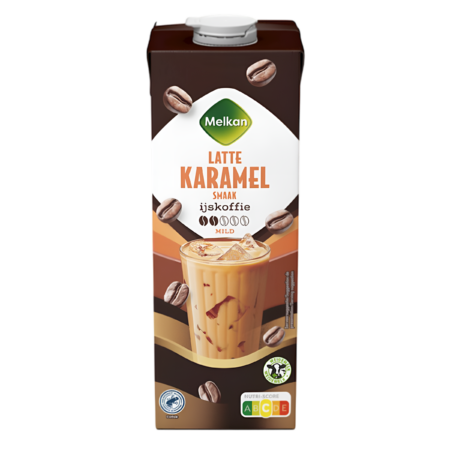 Melkan Ijskoffie Latte Karamelsmaak Product Image