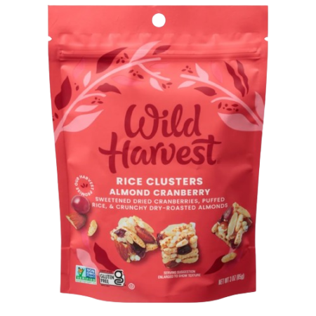 Wild Harvest Almond Cranberry Rice Clusters Product Image
