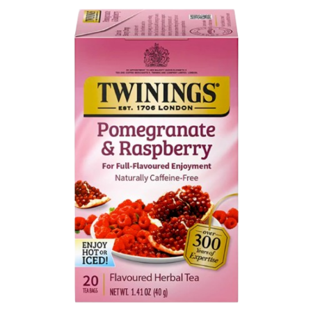 Twinnings Tea Bags Pomegranate & Raspberry Product Image