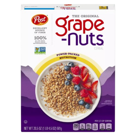Post Cereal Original Grape - Nuts Product Image