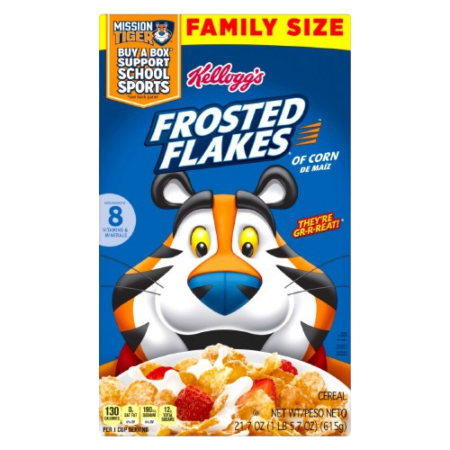 Kellogg's Cereal Frosted Flakes Product Image