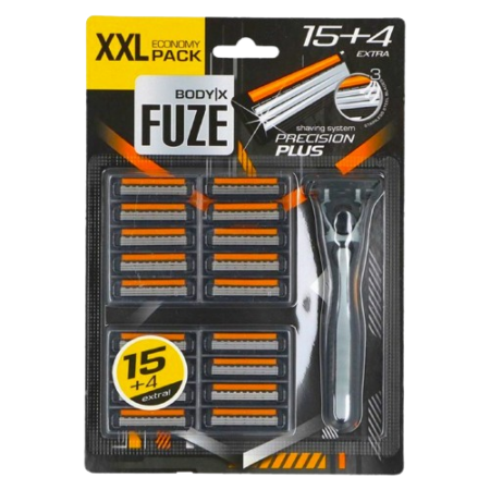 Body-X Fuze Disposable Razor Blades Precision Plus Product Image