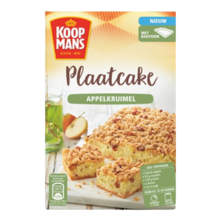 Koop Mans Plaatcake Appelkruimel Product Image