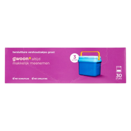 Gwoon Vershoudzakjes Hersluitbare Groot Product Image