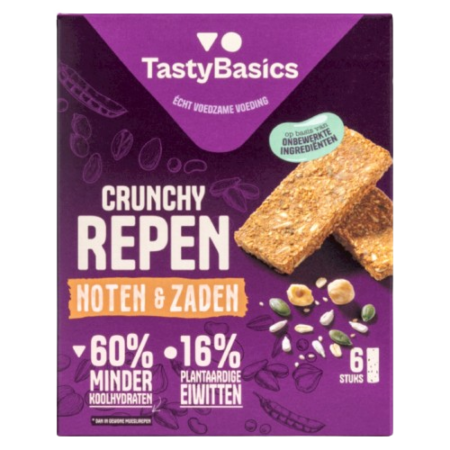 Tasty Basics Crunchy Repen Noten & Zaden Product Image