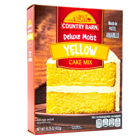 Country Barn Deluxe Moist Cake Mix Yellow Product Image