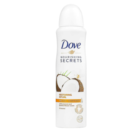 Dove Deodorant Anti Perspirant Coconut & Jasmine Flower Product Image