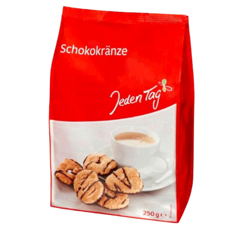 Jeden Tag Cookies Chocolate Wreaths Product Image