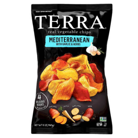 Terra Real Vegetable Chips Mediterranean with Garlic & Herbs Product Image