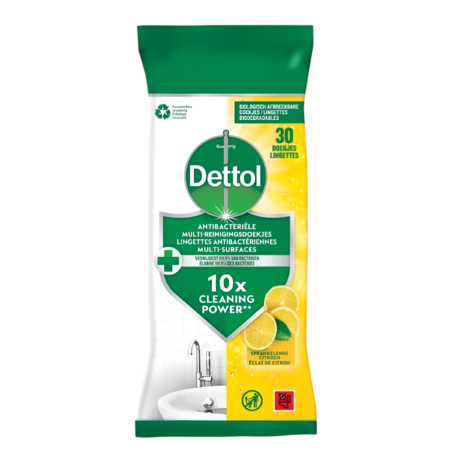 Dettol Reinigingsdoekjes Multi Citroen Product Image
