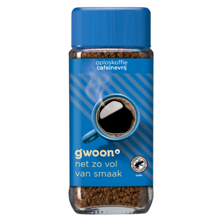 G'woon Oploskoffie Cafeïnevrij Product Image
