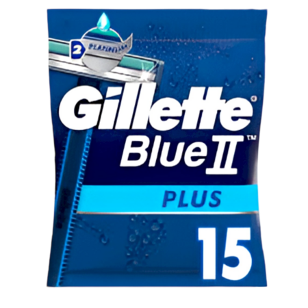 Gillette Razors Disposable Blue II Plus Product Image