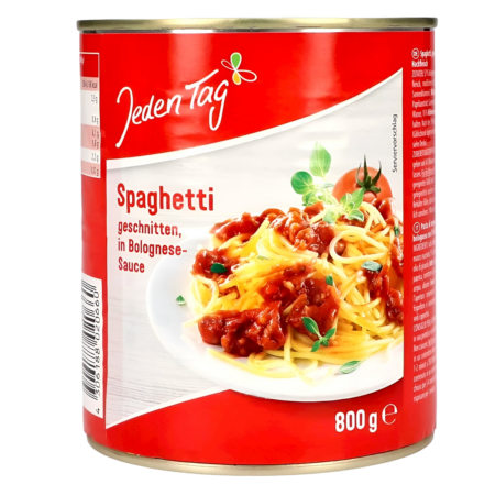 Jeden Tag Spaghetti in Bolognese Sauce Product Image