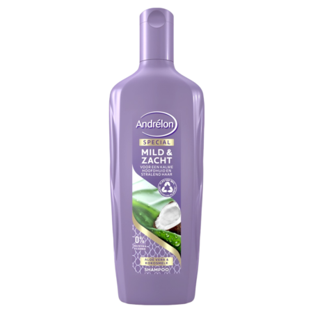 Andrélon Shampoo Aloë Vera & Kokosmelk Mild & Zacht Product Image