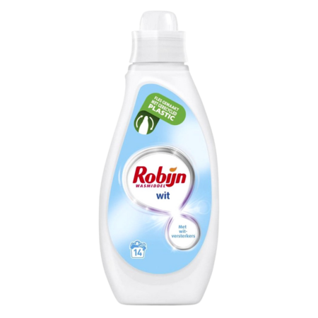 Robijn Wasverzachter Wit met Versterkers Product Image