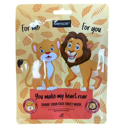 Sence Face Sheet Mask Share Orange Scented Product Image