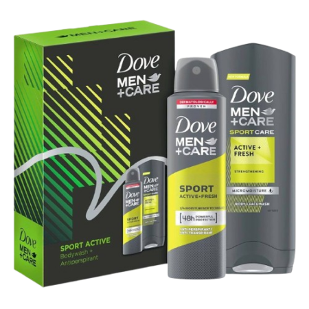 Dove Men + Care Bodywash & Deodorant Spray Sport Active Gift Set Product Image