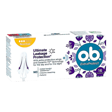 O.B Extra Protect Ultimate Leakage Tampons Normaal Product Image