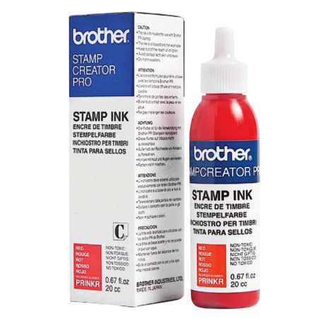 Brother Stamp Creator Pro Ink Refill Bottle Red Product Image