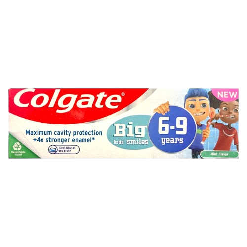 Colgate Toothpaste Mint Flavor 6-9 Years