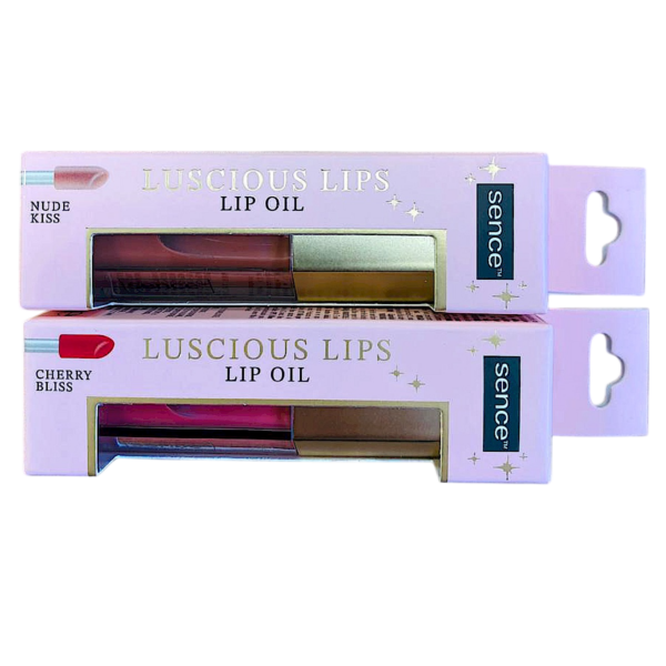 Sence Beauty Assortment 2ass Lip Oil Cherry Bliss & Nude Kiss