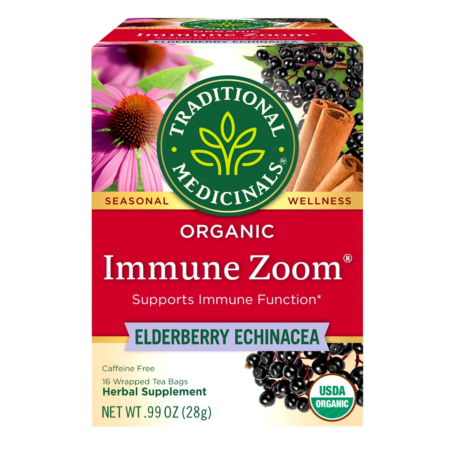 Traditional Medicinals Tea Organic Immune Zoom Elderberry Echinacea Product Image