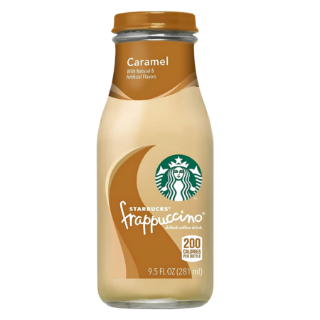 Starbucks Coffee Drink Frappuccino Caramel Product Image