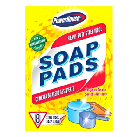 PowerHouse Soap Pads Steel Wool Product Image