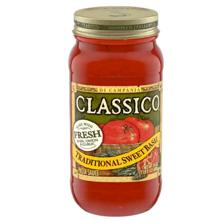 Classico Pasta Sauce Traditional Sweet Basil Product Image