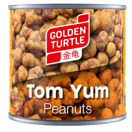 Golden Turtle Tom Yum Peanuts Product Image