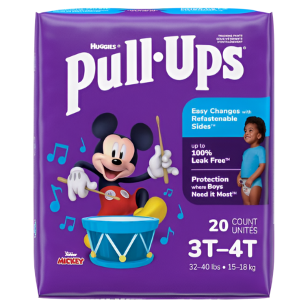 Huggies Pull Ups Boys Pants 3T-4T Product Image