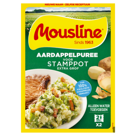 Mousline Aardappelpuree voor Stamppot Extra Grof Product Image