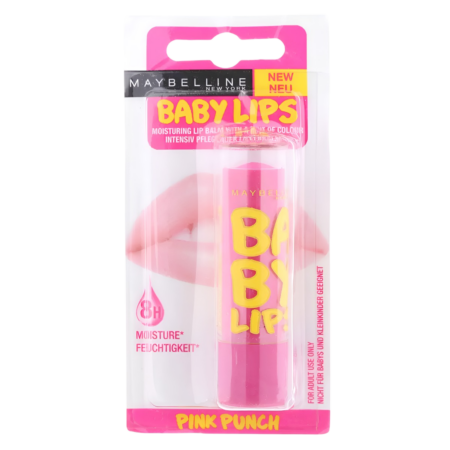Maybelline Moisturing Lip Balm Pink Punch Product Image
