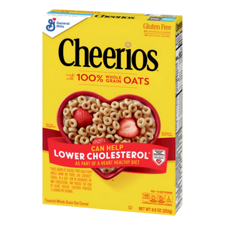 Cheerios Cereal Whole Grain Oats Product Image